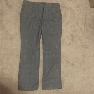 Ann Taylor Gray Straight Leg Pants Professional Style